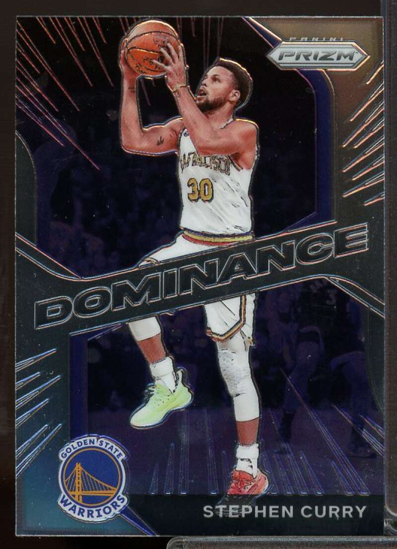 Stephen CuRookiey Card 2020-21 Panini Prizm Dominance #24  Image 1