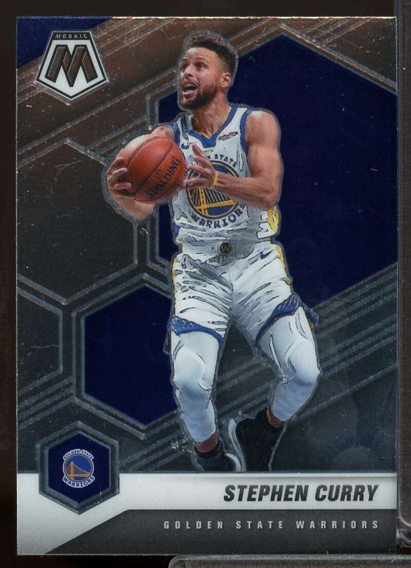 Stephen Curry Card 2020-21 Panini Mosaic #175  Image 1