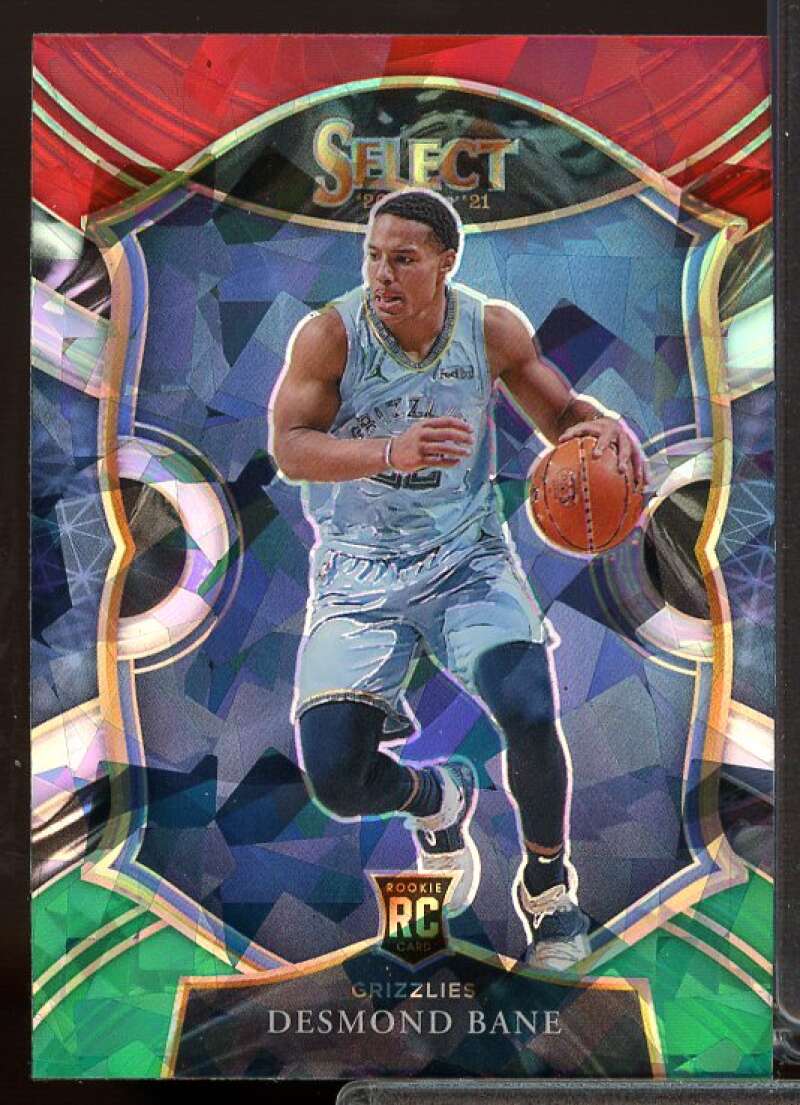 Desmond Bane Rookie Card 2020-21 Select Prizms Green White Purple #90  Image 1