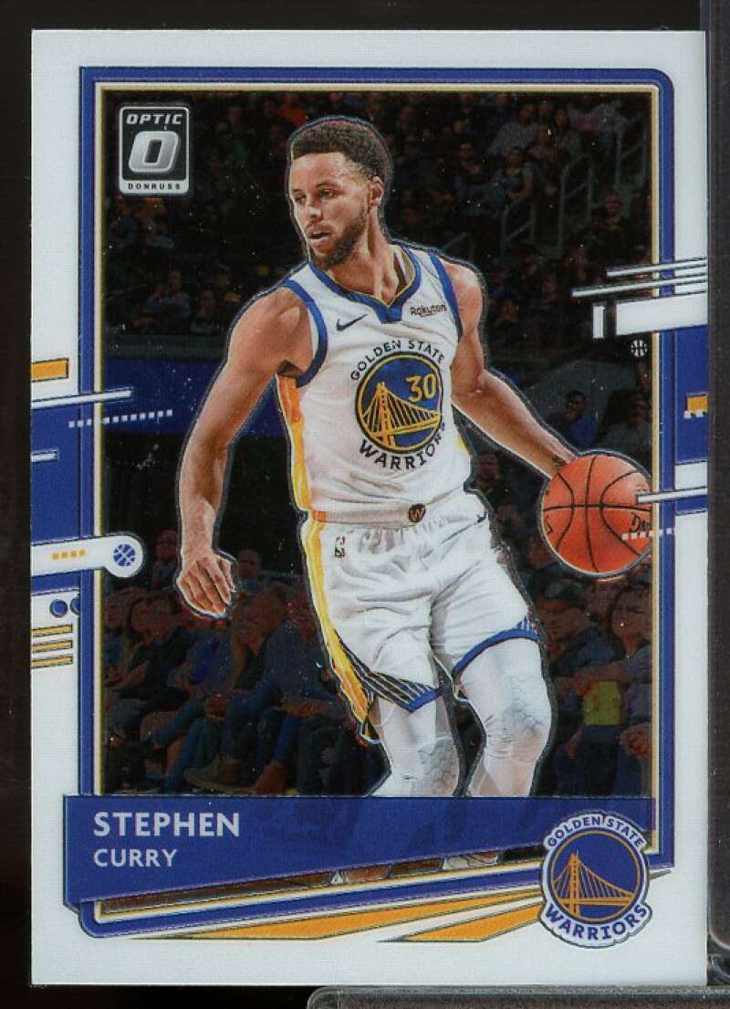 Stephen Curry Card 2020-21 Donruss Optic #17  Image 1