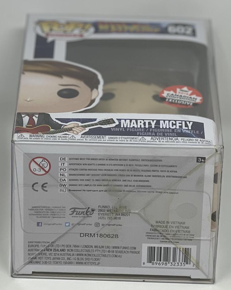  2018 Movies Back To The Future Marty McFly Funko Pop #602 Image 3