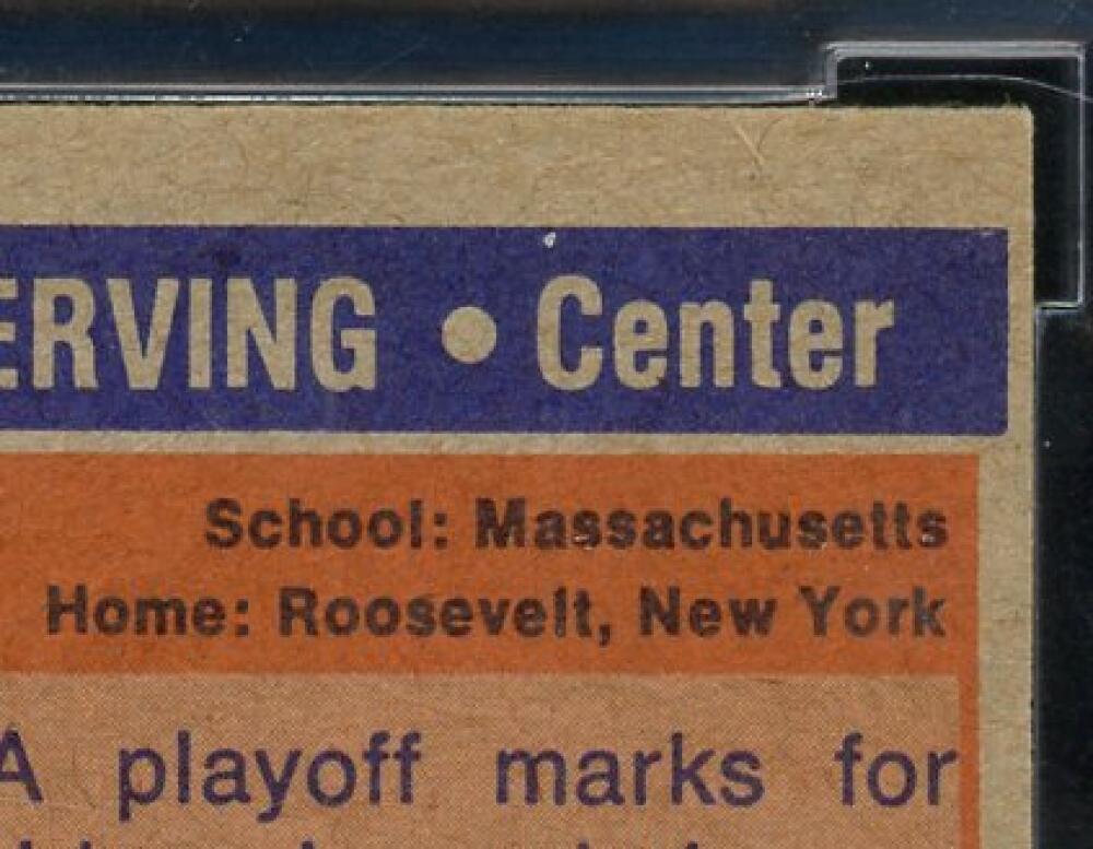 1972-73 Topps #195 Julius Erving Rookie Card BGS BCCG 9 Near Mint+ Image 8