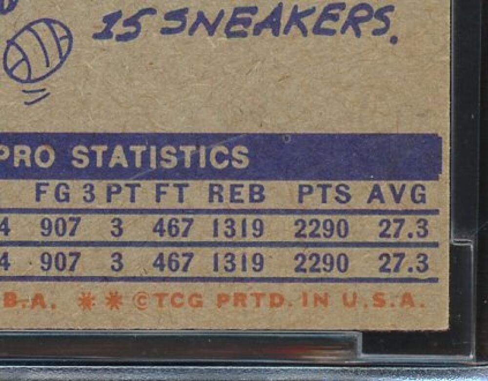 1972-73 Topps #195 Julius Erving Rookie Card BGS BCCG 9 Near Mint+ Image 10