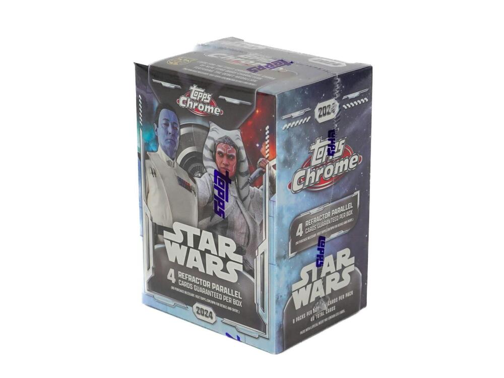 2024 Star Wars Chrome 8-Pack Blaster Box Image 2
