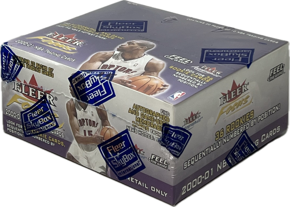 2000-01 Fleer Focus Basketball Retail Box Image 1