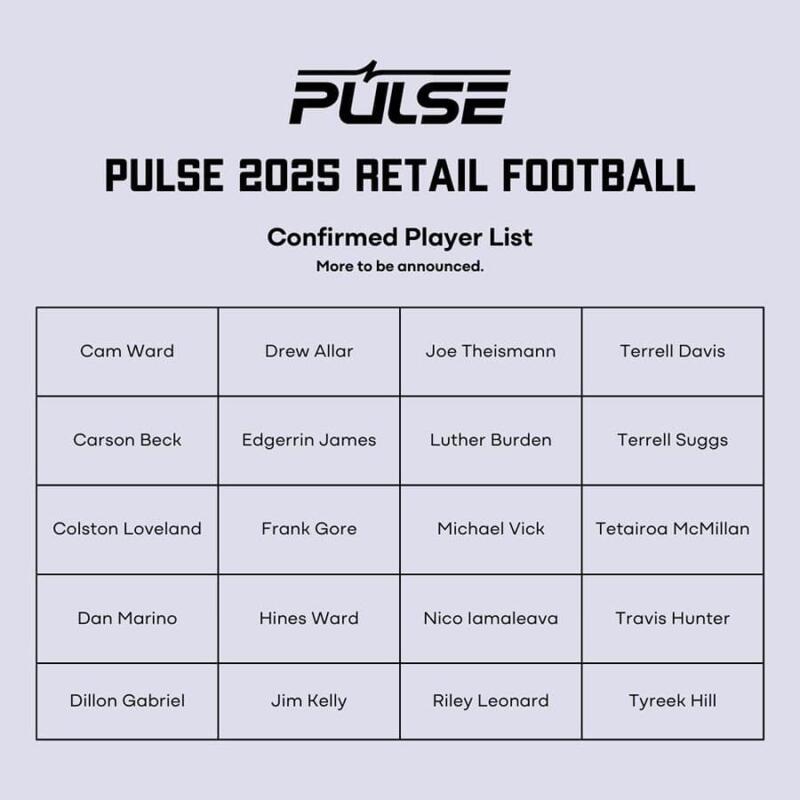 2025 Pulse Football Hanger Retail Box Image 3