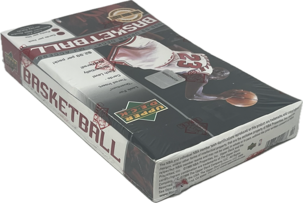 1998-99 Upper Deck MJ Access Basketball 24-Pack Box BBCE Image 2