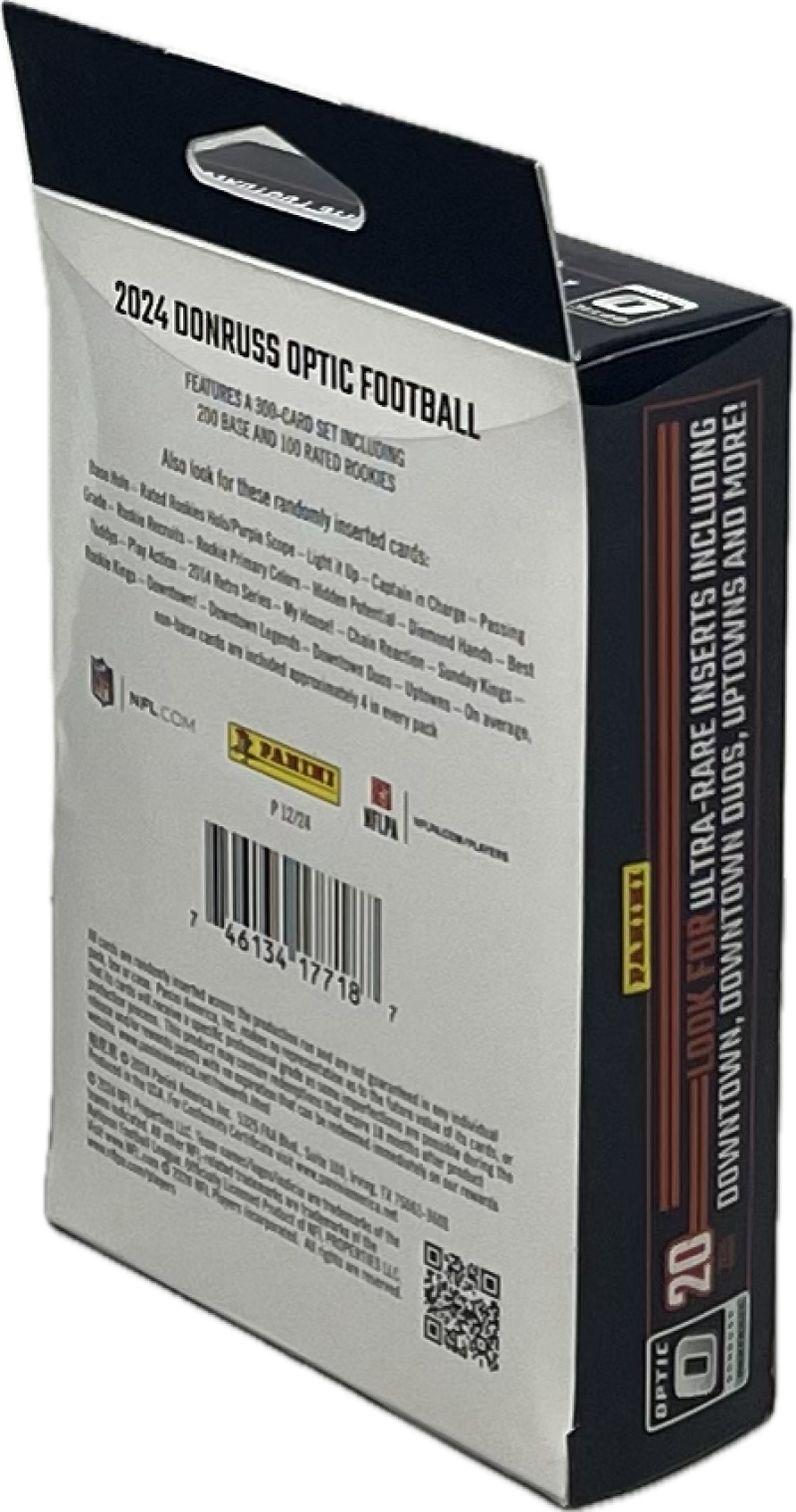 2024 Panini Donruss Optic Football Hanger Box (Purple Scope) Image 2