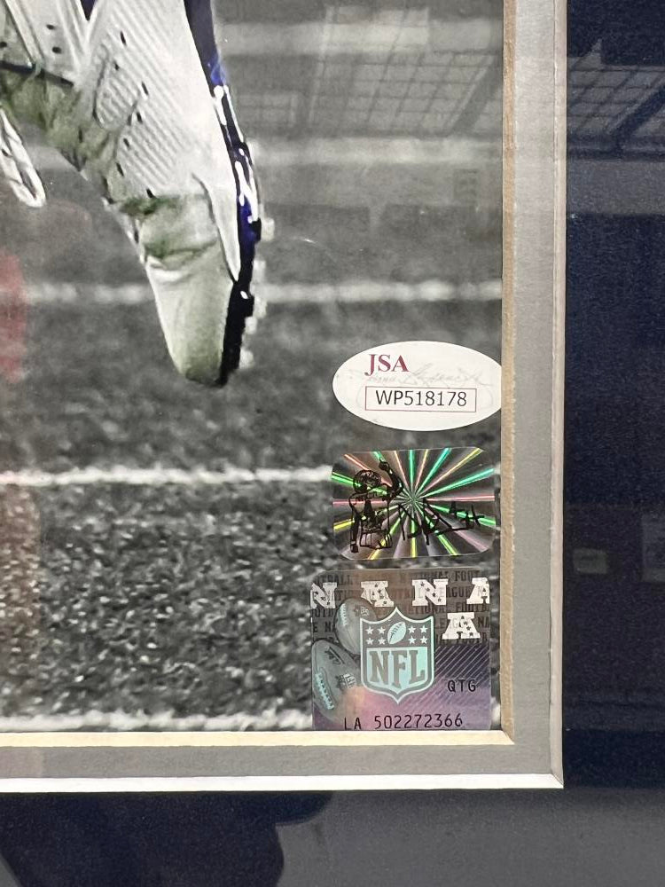 Dak Prescott 2016 Offensive "R.O.Y" Autograph Signed Framed Poster JSA Authentic Image 3