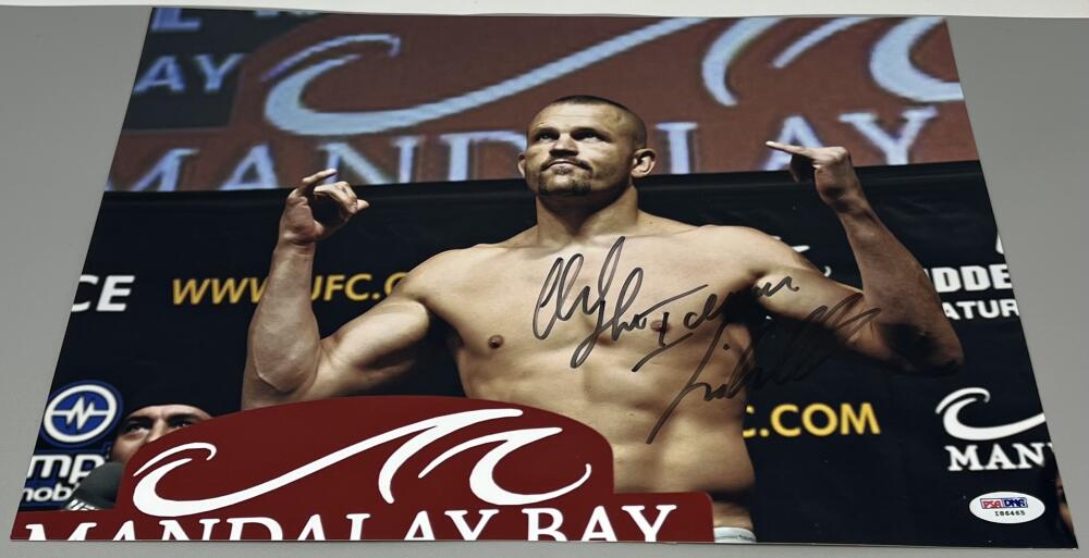 Chuck Liddell Autograph Signed UFC 11x14 Photo PSA/DNA Authentic Image 1