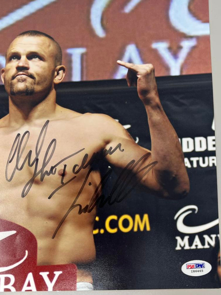 Chuck Liddell Autograph Signed UFC 11x14 Photo PSA/DNA Authentic Image 2