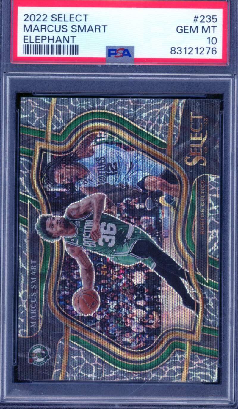 Marcus Smart Card 2022-23 Select Elephant (pop 2) #235 PSA 10 Image 1