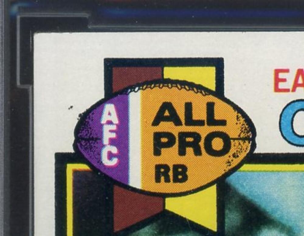 1979 Topps #390 Earl Campbell Rookie Card BGS BCCG 9 Near Mint+ Image 3