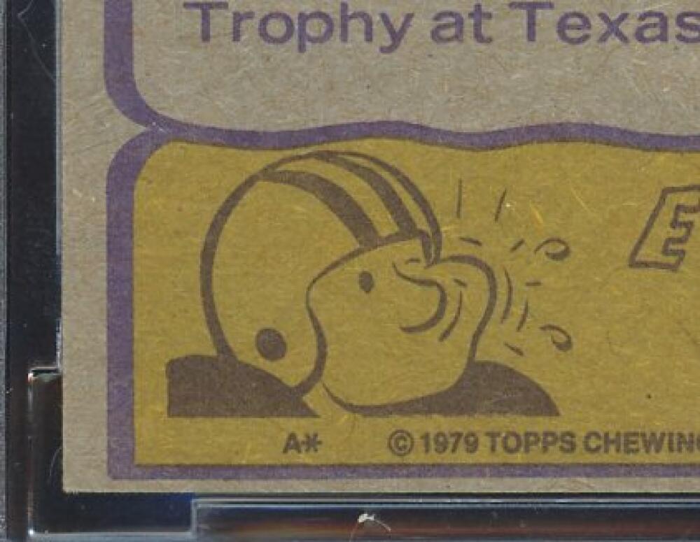 1979 Topps #390 Earl Campbell Rookie Card BGS BCCG 9 Near Mint+ Image 9