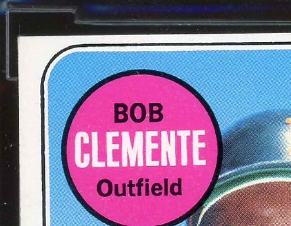 1969 Topps #50 Bob Clemente Card BGS BCCG 8 Excellent+ Image 3