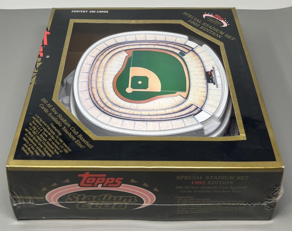 1992-93 Stadium Club Murphy Dome Factory Sealed Set w/ Dereck Jeter Rookie Card Image 2