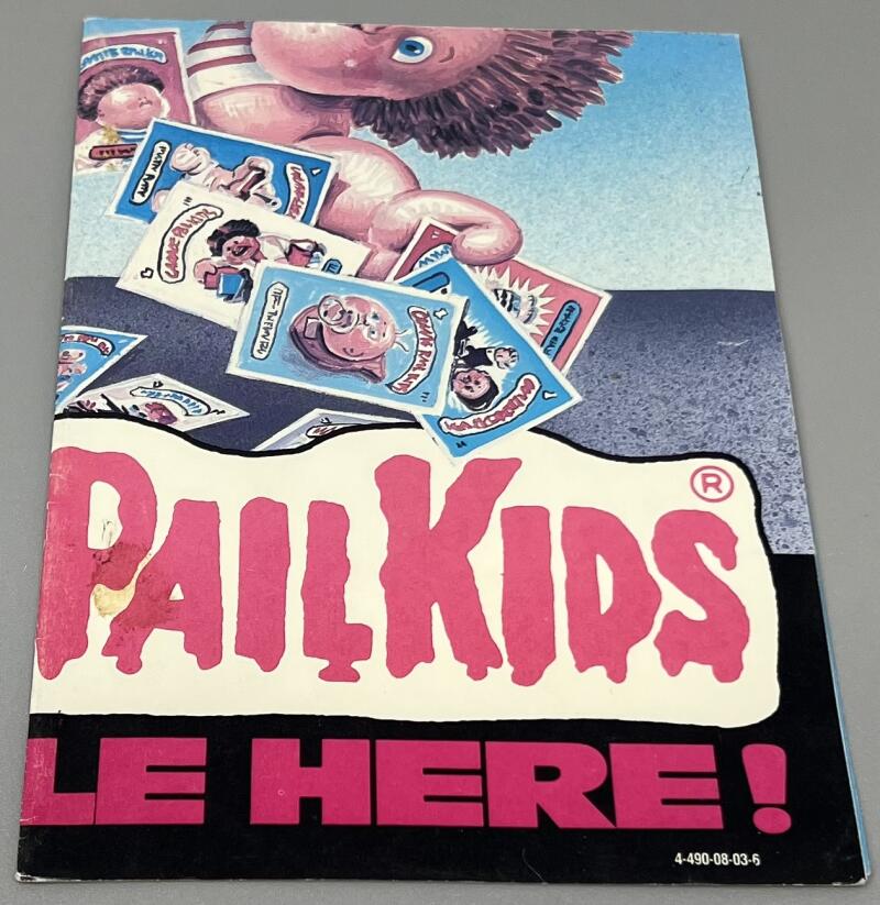 1986 Topps Garbage Pail Kids 6th Series Folded Poster  Image 6