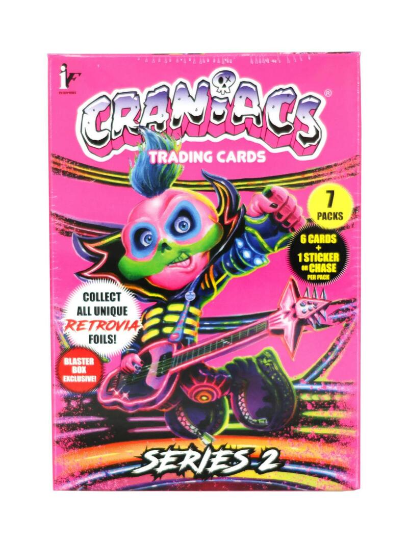 2025 Craniacs Trading Cards Series 2 Blaster Box Image 1