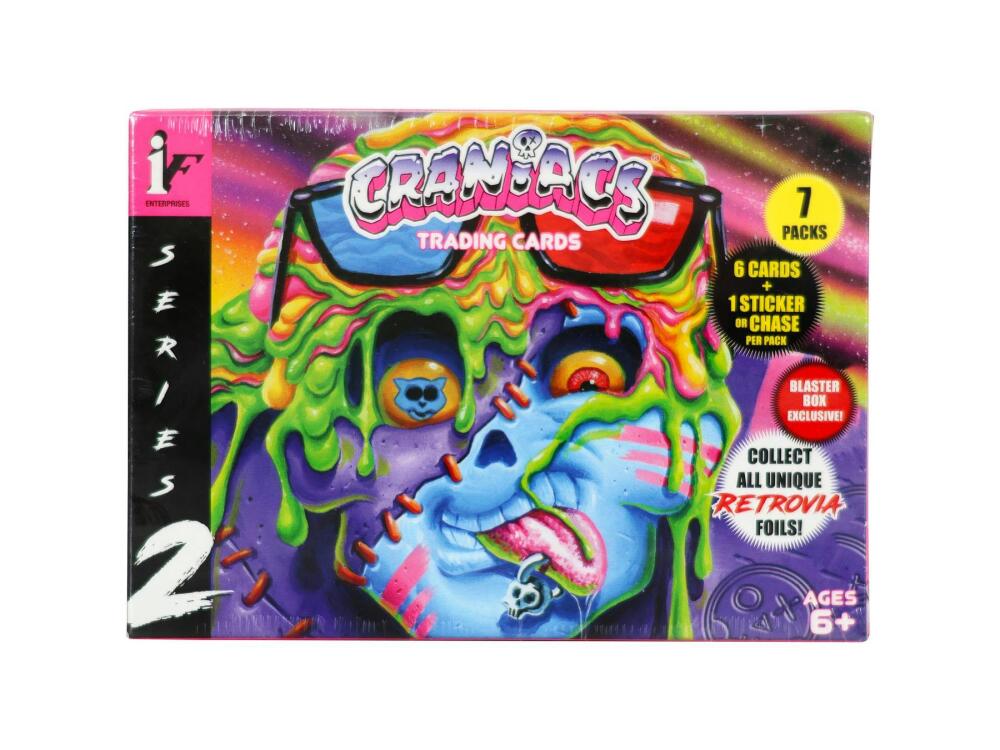 2025 Craniacs Trading Cards Series 2 Blaster Box Image 3