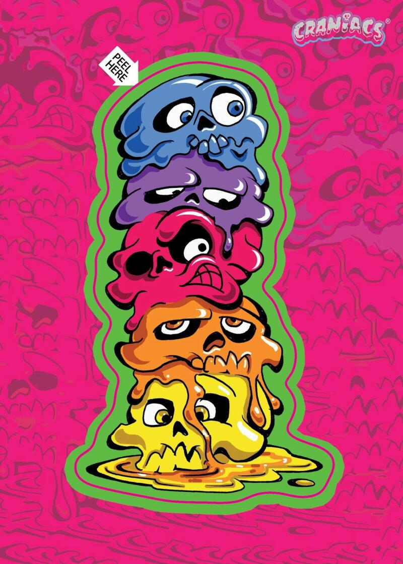 2025 Craniacs Trading Cards Series 2 Blaster Box Image 5