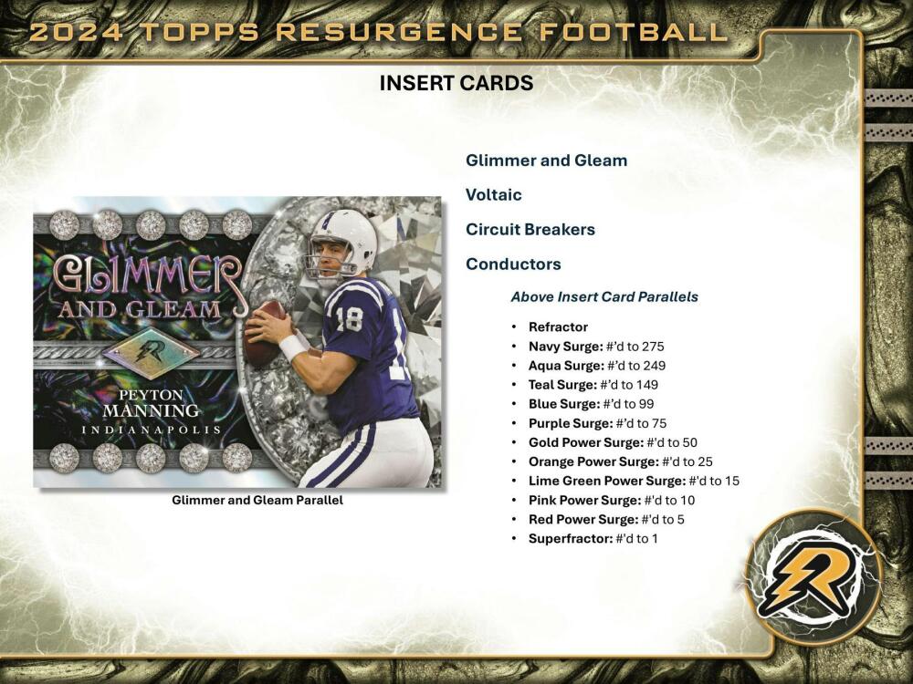 2024 Topps Resurgence Football Mega Box Image 5