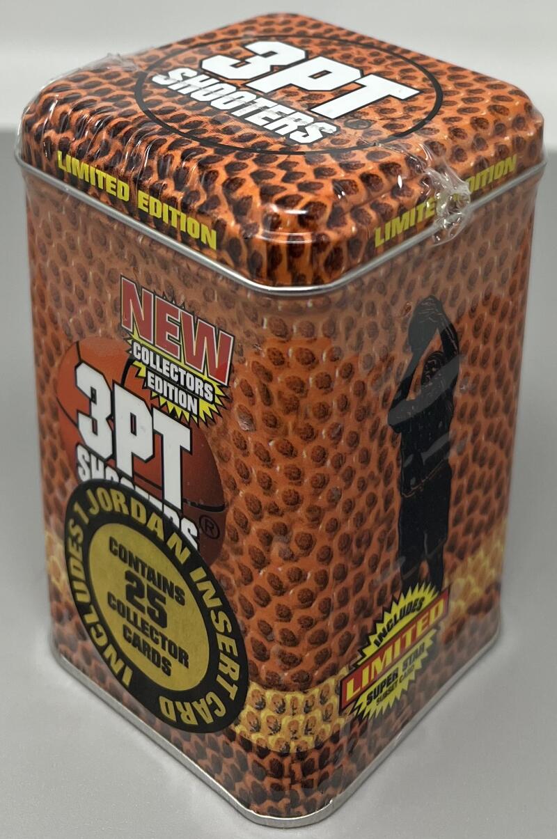1998-99 Treat 3PT Shooters Michael Jordan Trading Card Tin Set Image 1