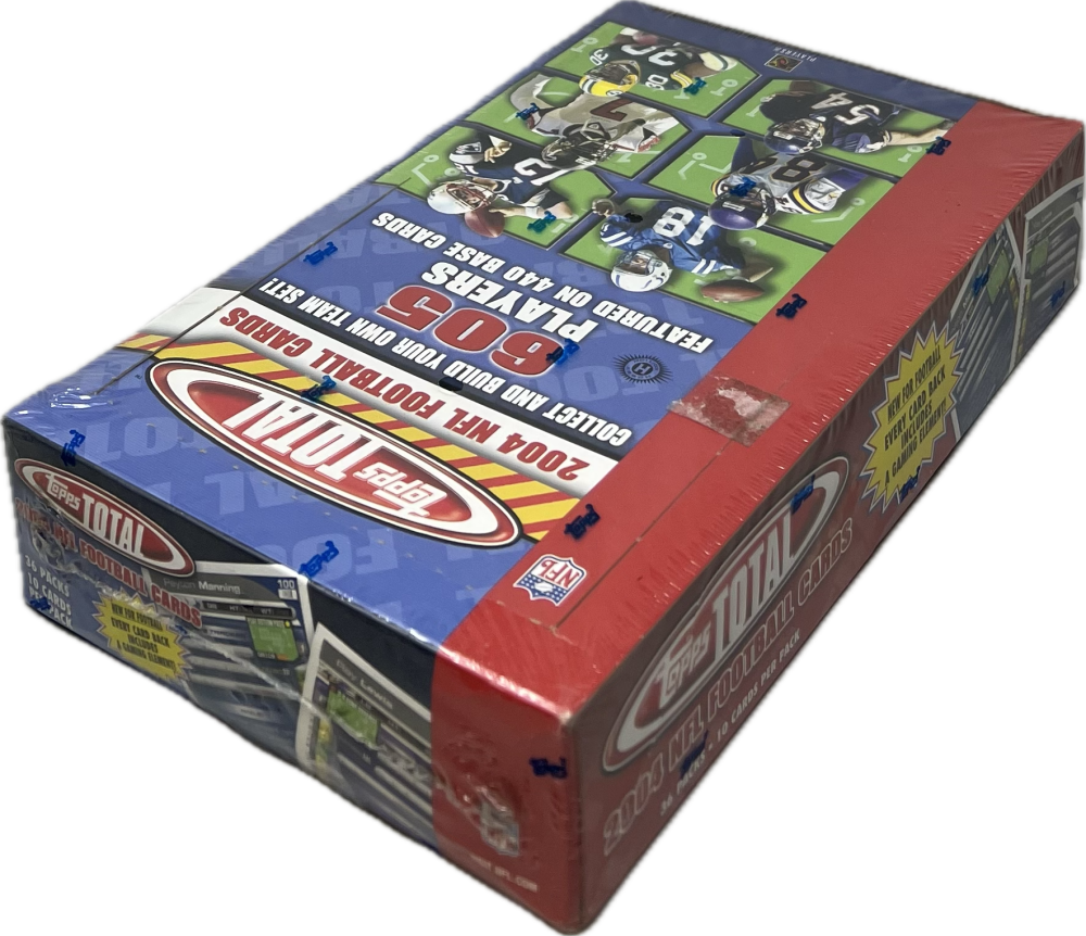 2004 Topps Football Total HTA Hobby Box Image 2