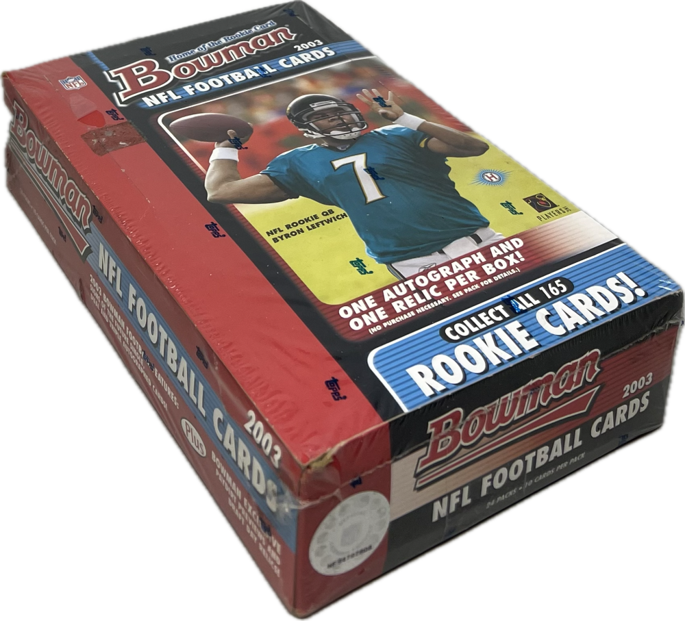 2003 Bowman Football Hobby Box Image 1