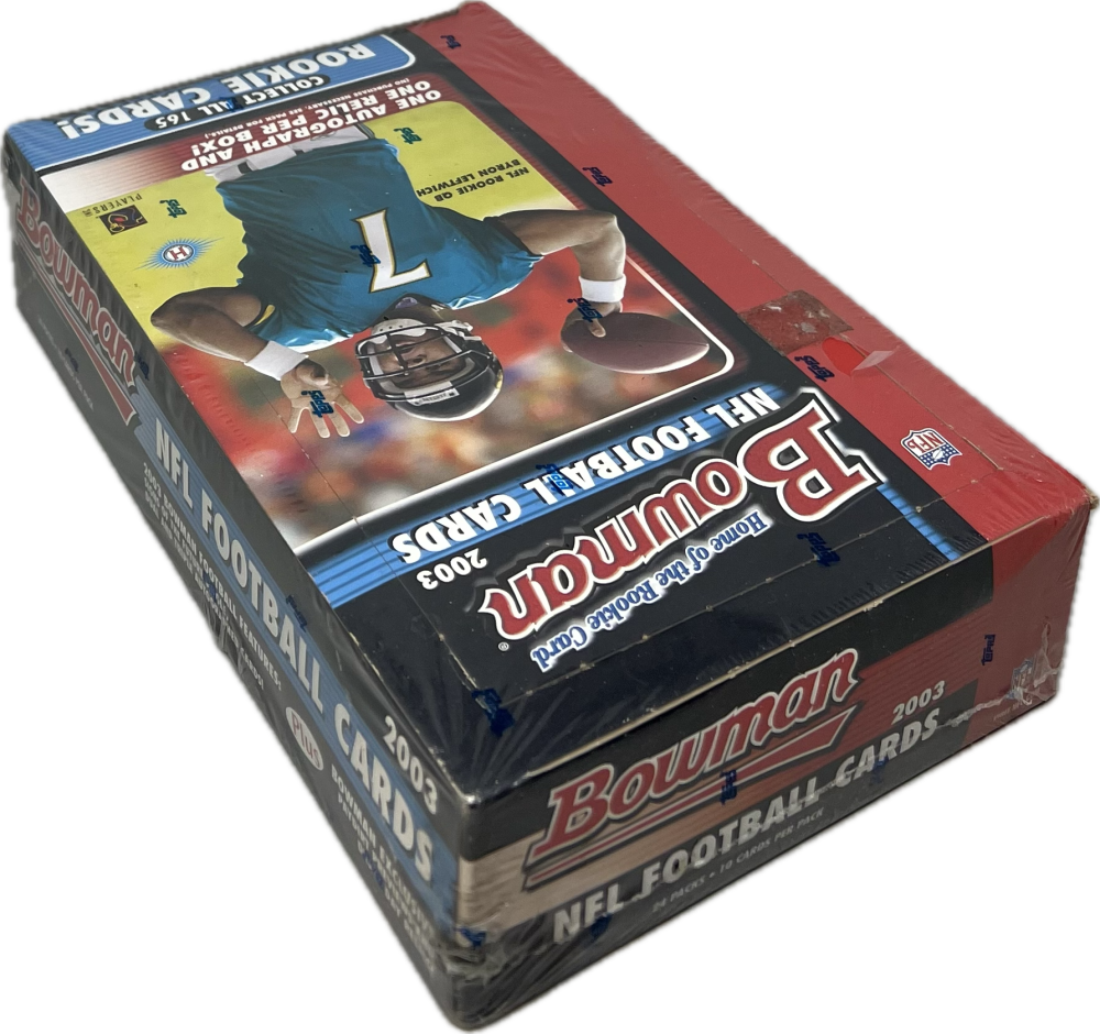 2003 Bowman Football Hobby Box Image 2