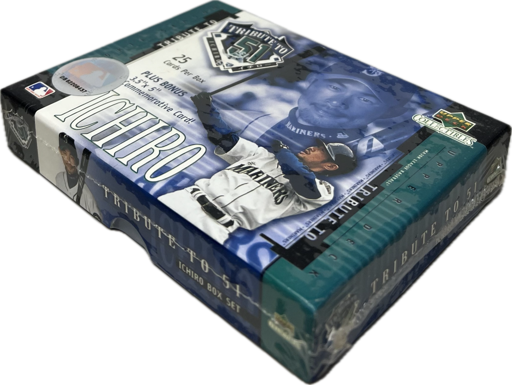 2001 Upper Deck Tribute To Ichiro #51 Baseball Set Image 1