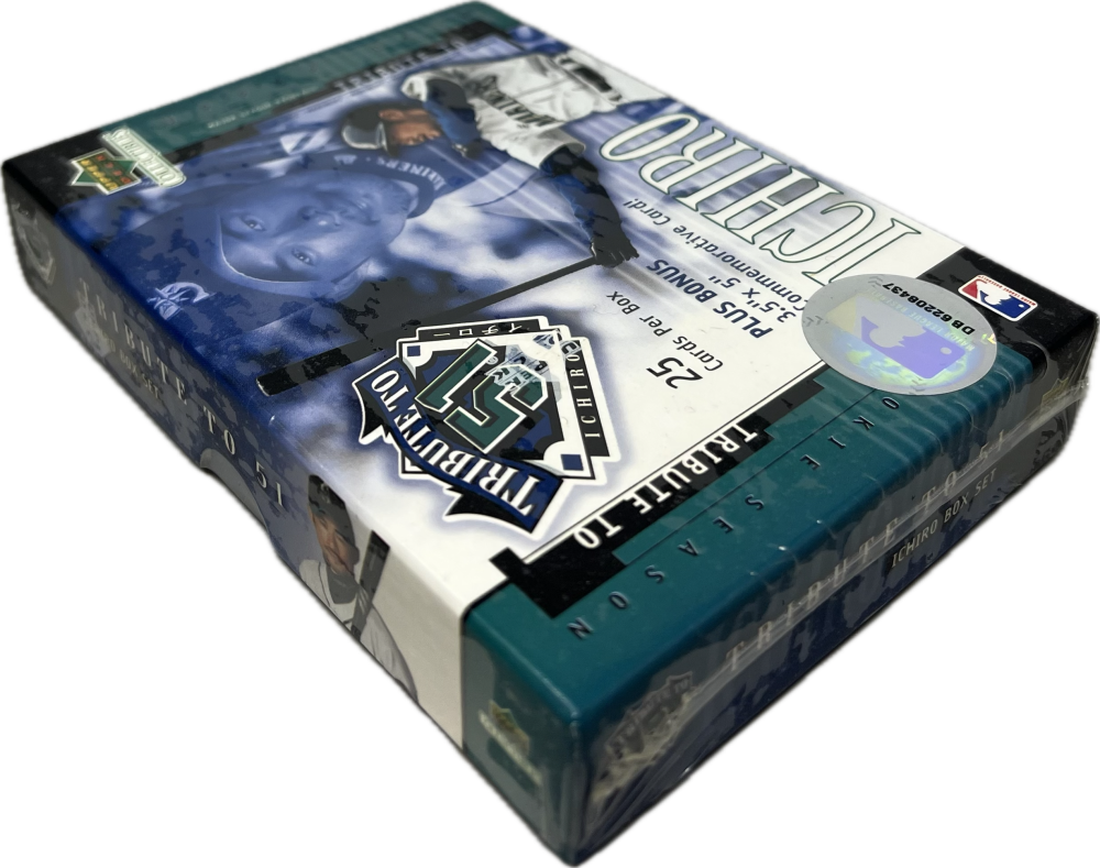 2001 Upper Deck Tribute To Ichiro #51 Baseball Set Image 2