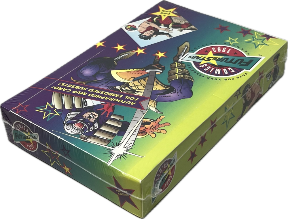 1993 Majestic Entertainment Future Stars Comics Trading Card Box Image 2