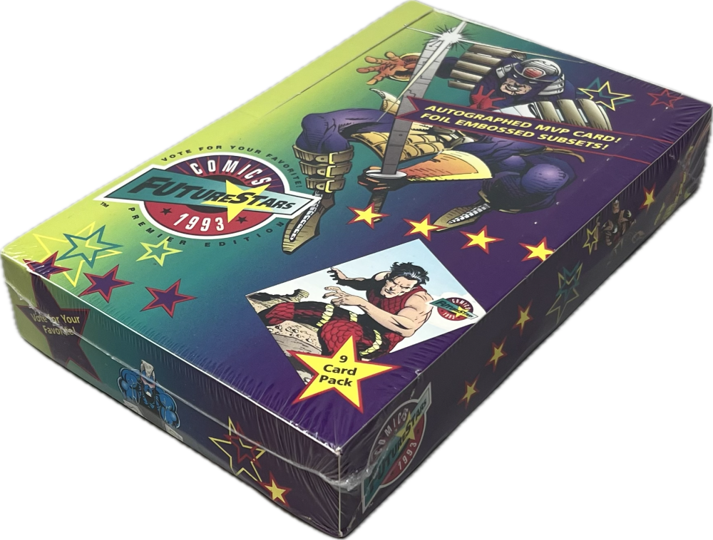 1993 Majestic Entertainment Future Stars Comics Trading Card Box Image 1