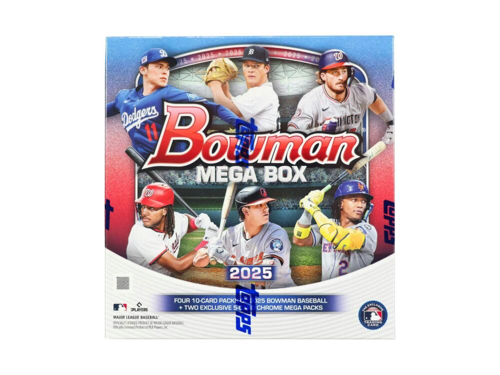 2025 Bowman Baseball Mega Box Image 1