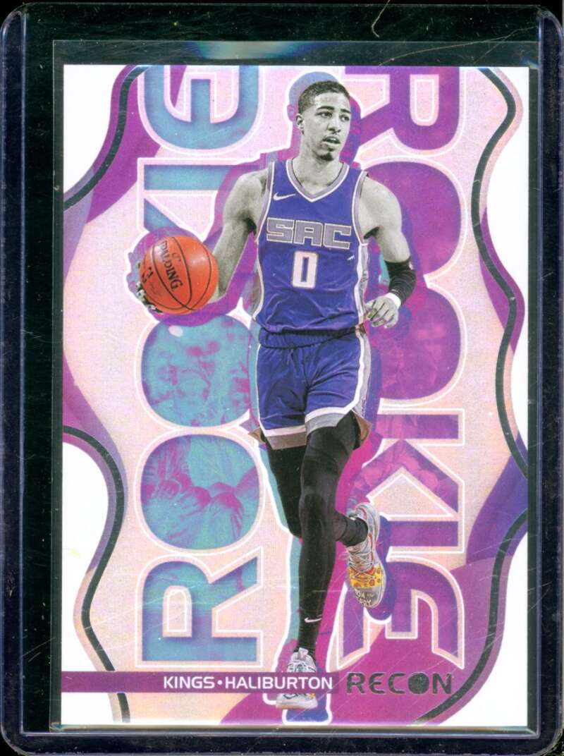 Tyrese Haliburton Rookie Card 2020-21 Panini Recon Rookie Recon #6  Image 1