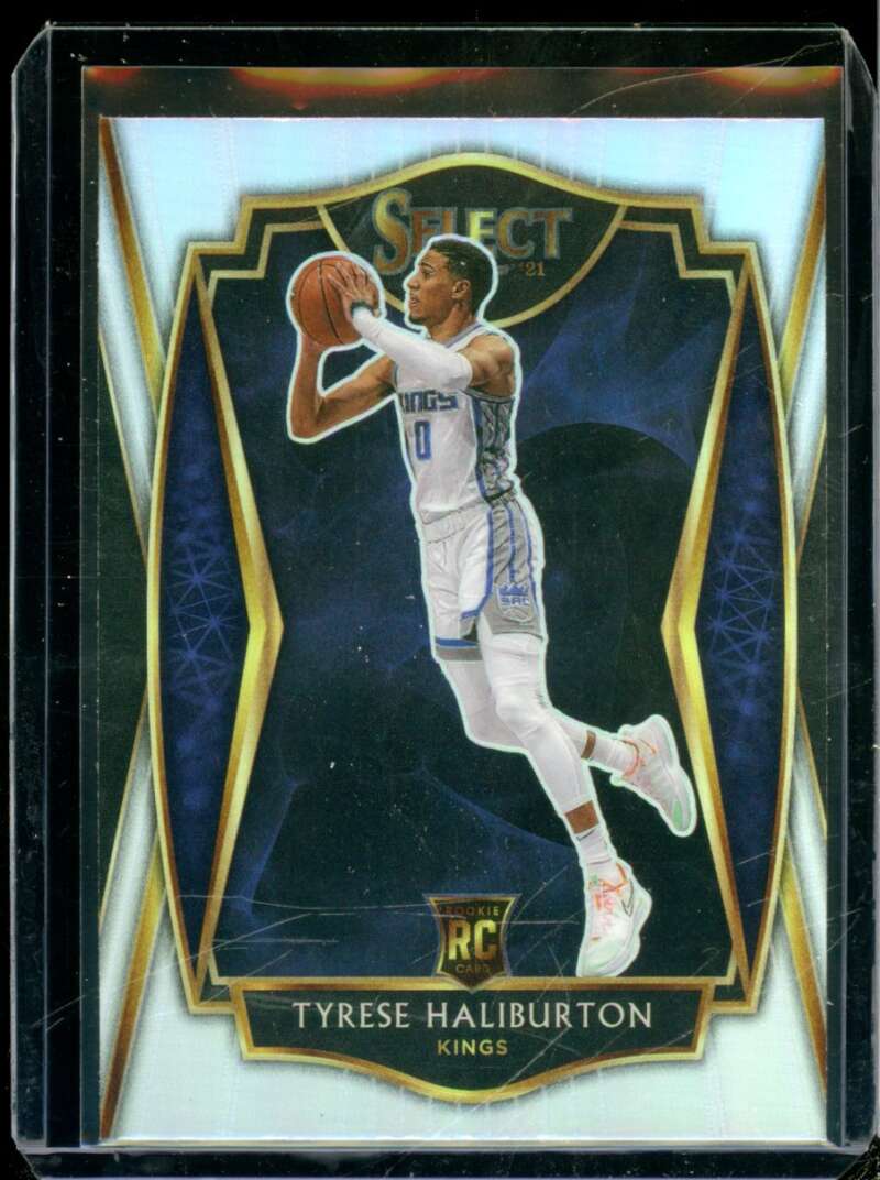 Tyrese Haliburton Rookie Card 2020-21 Select Prizms Silver #189  Image 1