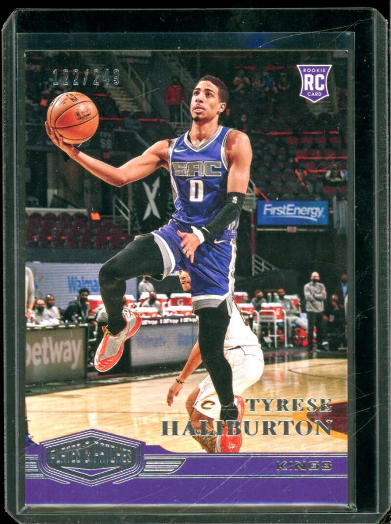 Tyrese Haliburton Rookie Card 2020-21 Panini Chronicles Plates And Patches #309  Image 1
