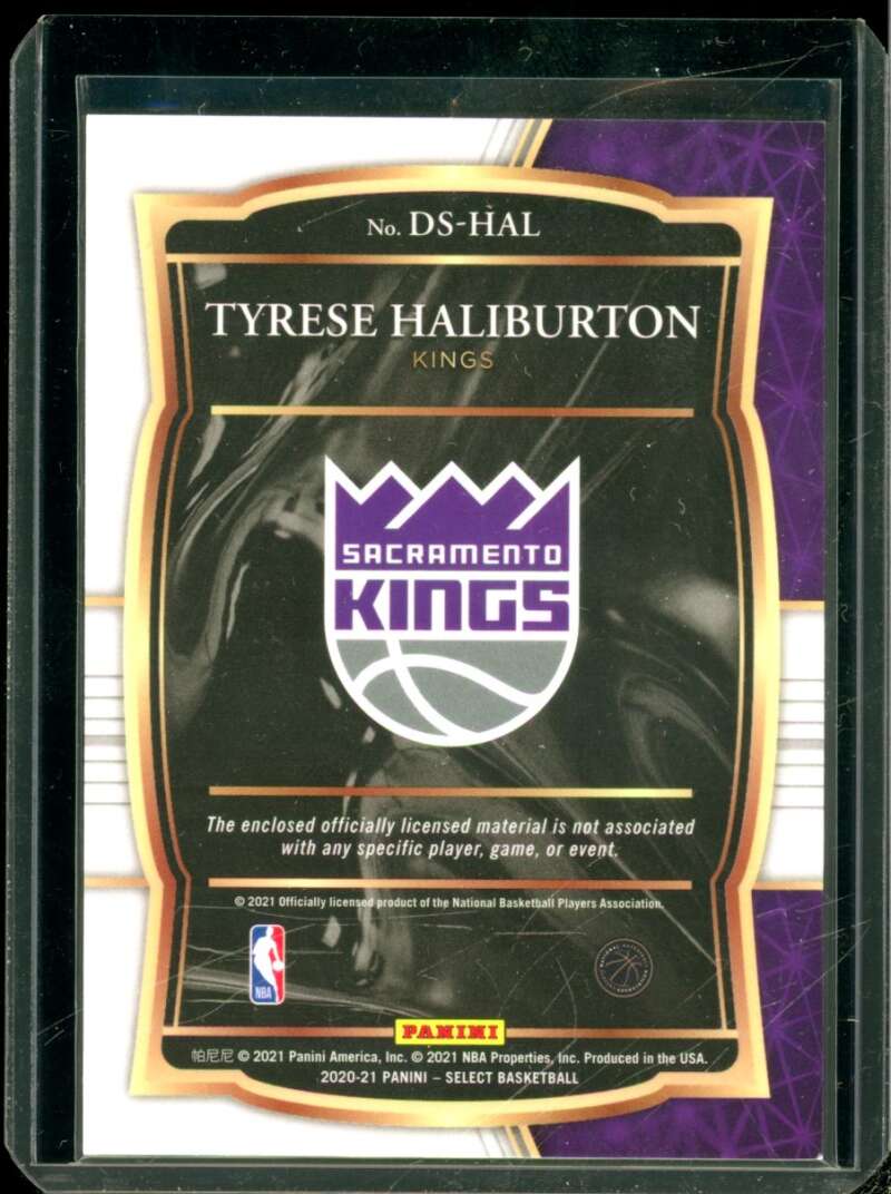 Tyrese Haliburton Rookie 2020-21 Panini Select Draft Selection Jersey #DS-HAL  Image 2