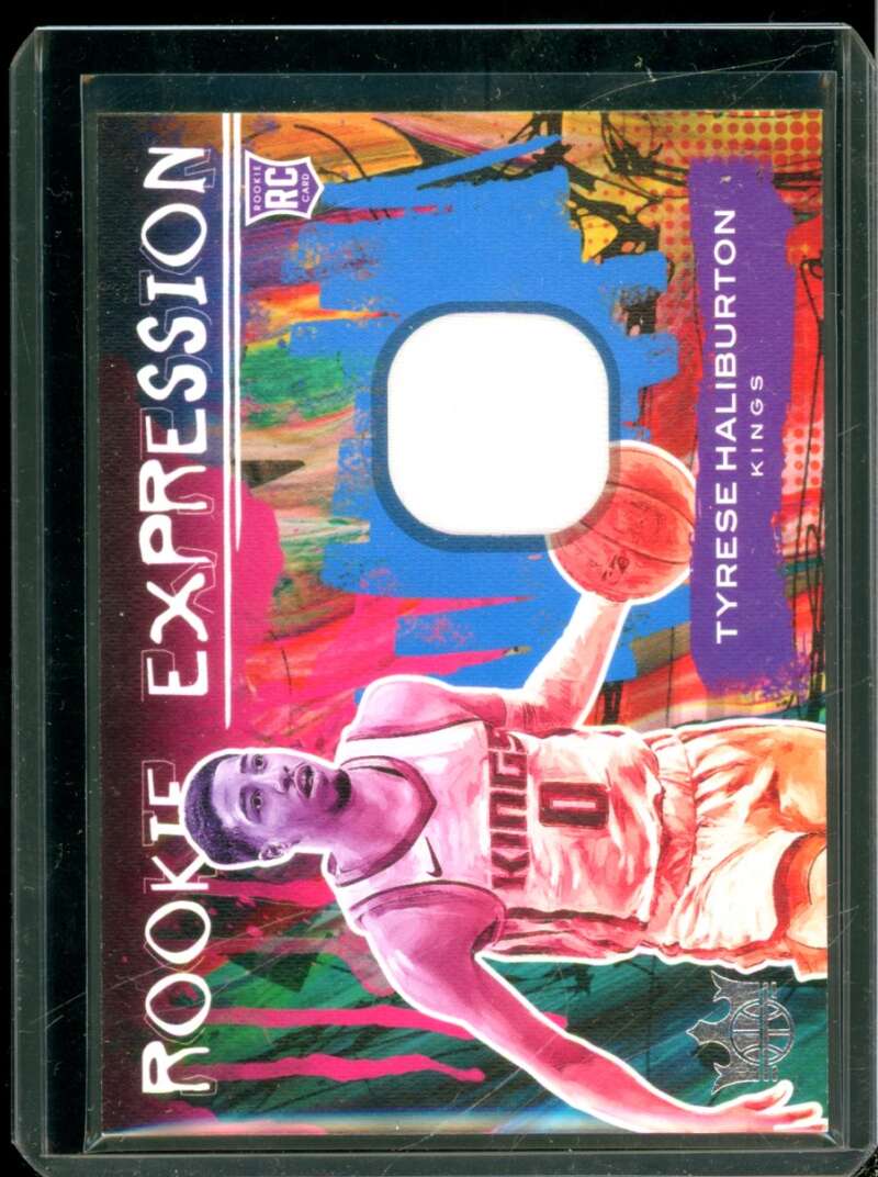 Tyrese Haliburton Rookie 2020-21 Court Kings Rookie Expression Memorabilia #RM-THA  Image 1