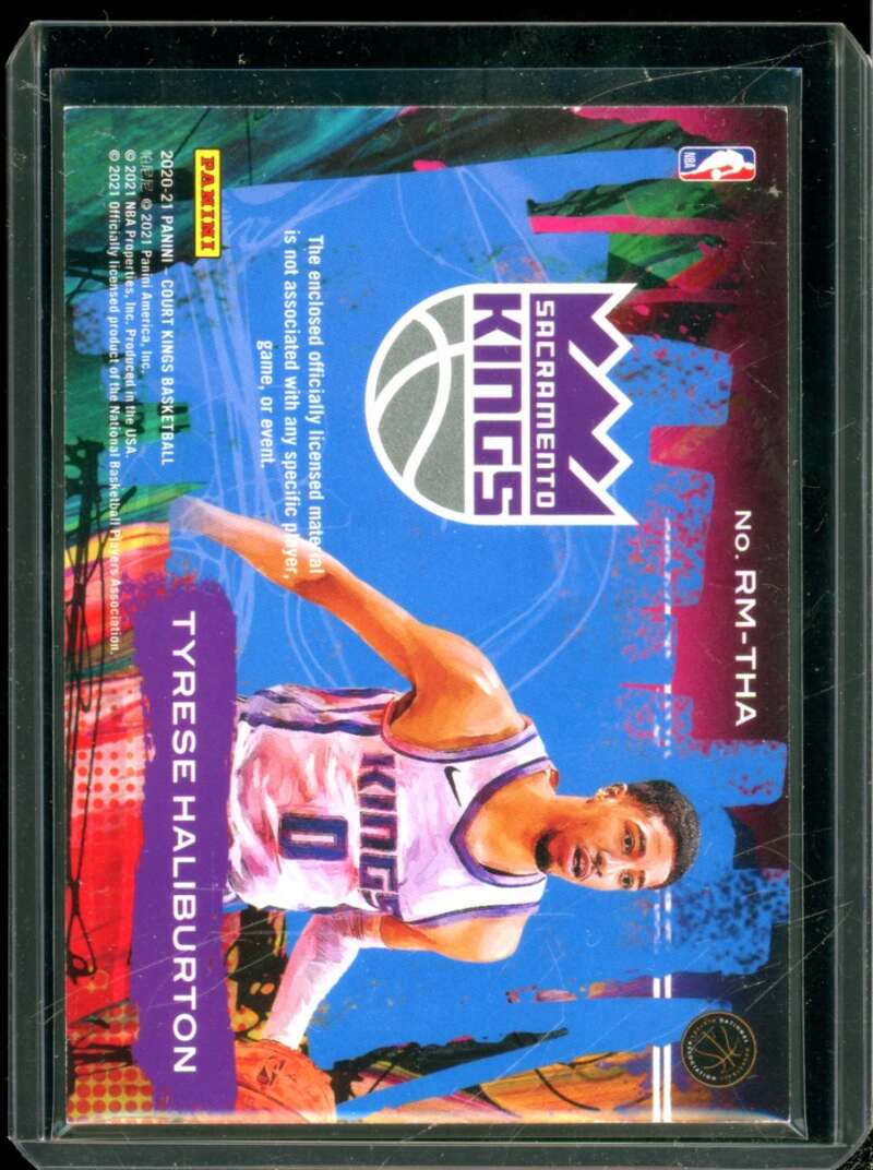 Tyrese Haliburton Rookie 2020-21 Court Kings Rookie Expression Memorabilia #RM-THA  Image 2