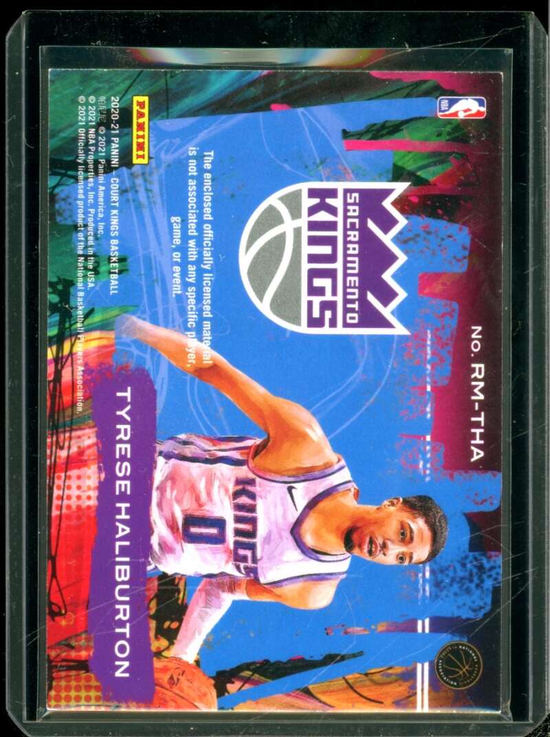 Tyrese Haliburton Rookie 2020-21 Court Kings Rookie Expression Memorabilia #RM-THA  Image 2