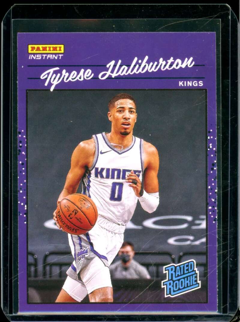 Tyrese Haliburton Rookie Card 2020-21 Panini Instant Rated Rookies /3558 #RR12  Image 1