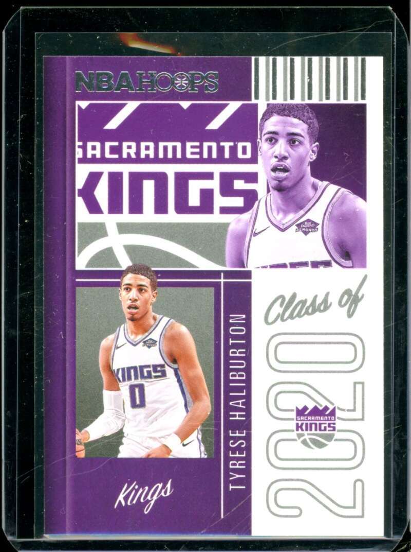 Tyrese Haliburton Rookie Card 2020-21 Hoops Class of 2020 #12  Image 1