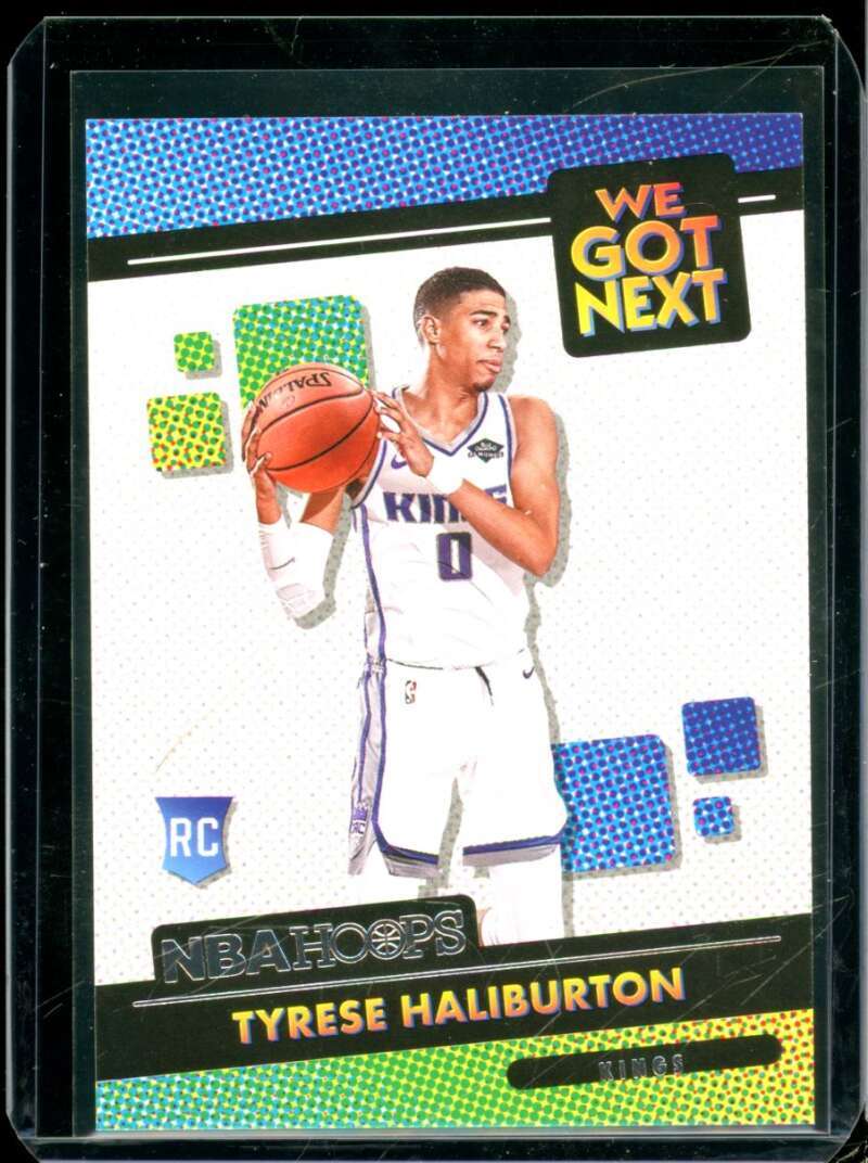 Tyrese Haliburton Rookie Card 2020-21 Hoops We Got Next #12  Image 1