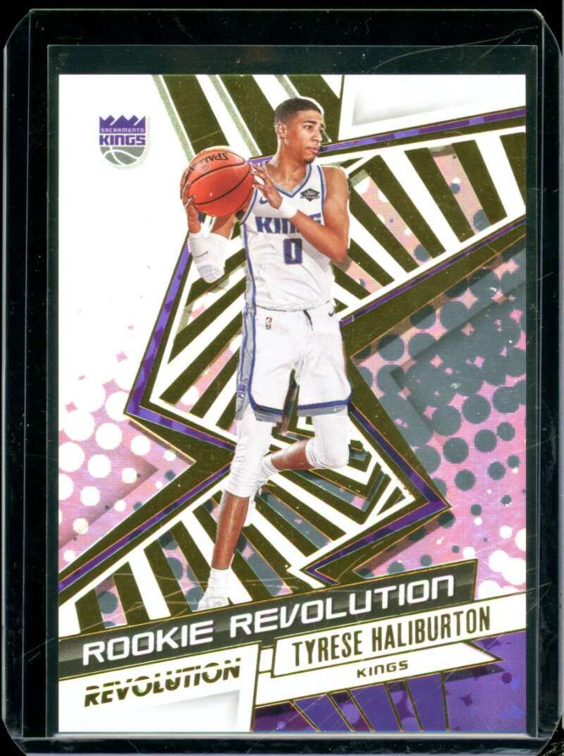 Tyrese Haliburton Rookie Card 2020-21 Panini Revolution Rookie Revolution #13  Image 1