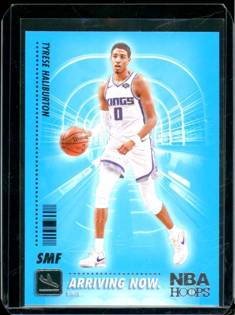 Tyrese Haliburton Rookie Card 2020-21 Hoops Arriving Now #14  Image 1