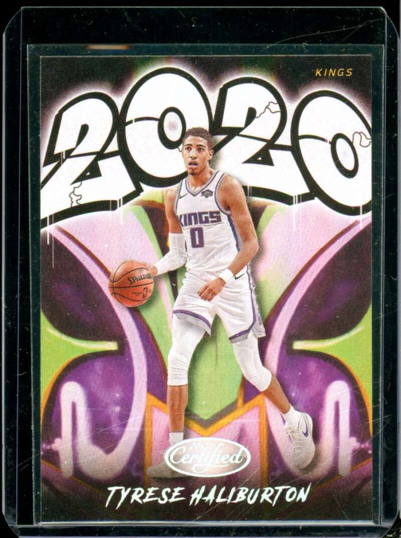 Tyrese Haliburton Rookie Card 2020-21 Certified 2020 #19  Image 1