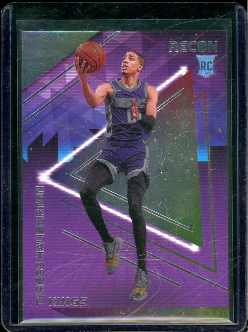 Tyrese Haliburton Rookie Card 2020-21 Panini Recon #40  Image 1