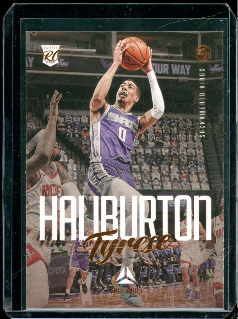Tyrese Haliburton Rookie Card 2020-21 Panini Chronicles Luminance Bronze #149  Image 1