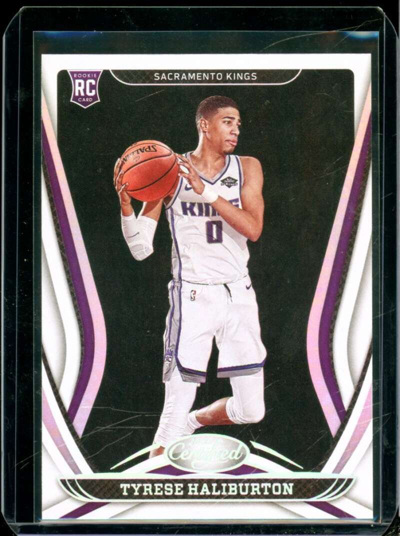 Tyrese Haliburton Rookie Card 2020-21 Certified #189  Image 1